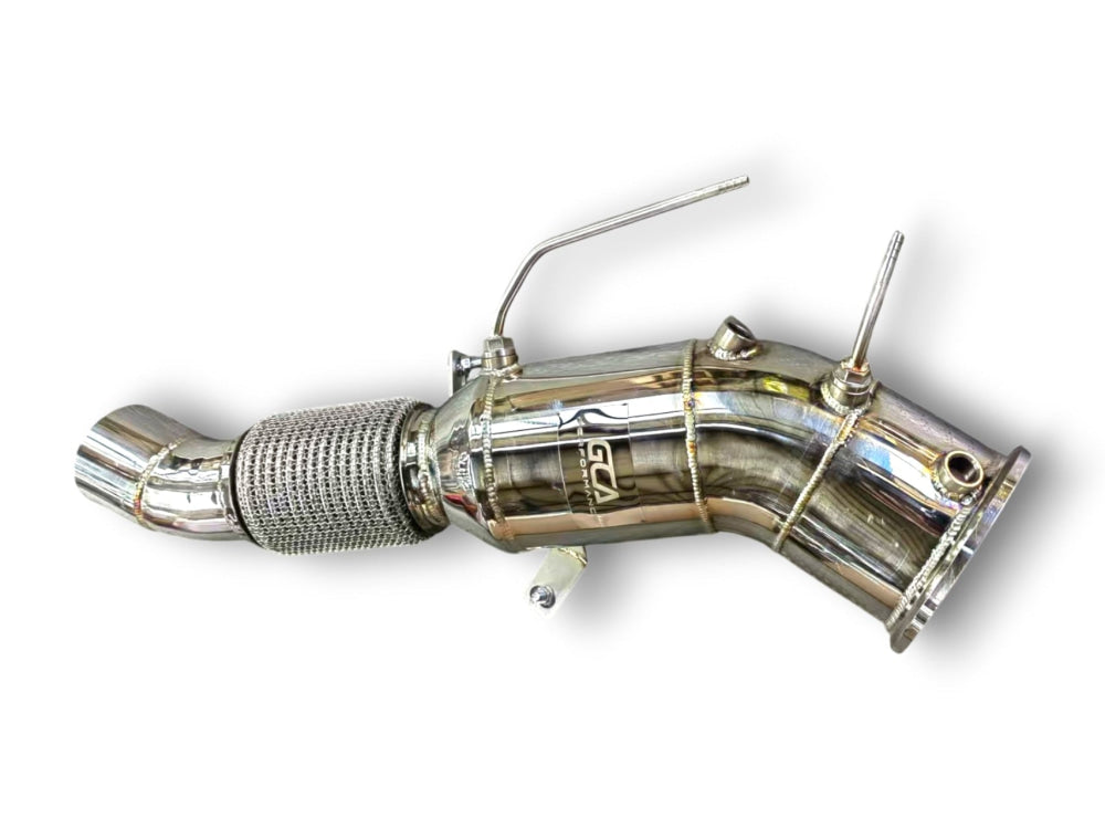 2024+ BMW M340i/M440i Downpipe | G20/G22/G23/G26 - No Heat Shield / Racing Downpipe (No Cat) - Downpipes